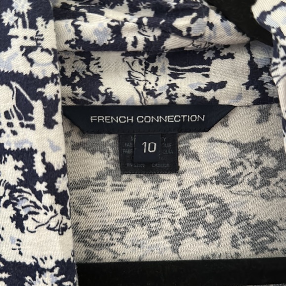 French Connection Cotton Patterned Dress - Picture 2 of 3